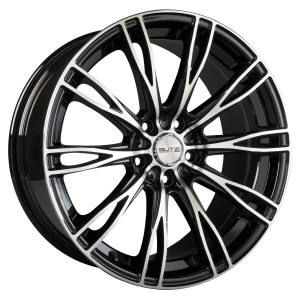BUTZI ZR-66 NOIR FACE POLIE 7X16 5X112 ET42 CB73,1 - FDS