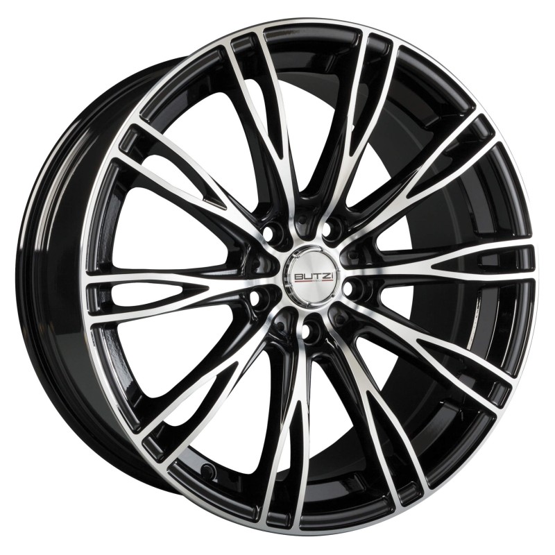 BUTZI ZR-66 NOIR FACE POLIE 6,5X15 5X100 ET35 CB67,1- FDS