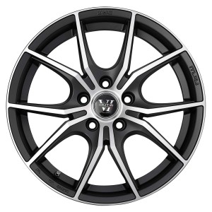 HERA ANTHRACITE FACE POLIE 7X17 5X112 ET40 CB73.1- FDS