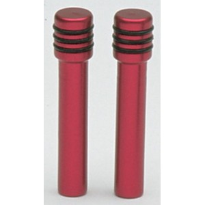 LOQUETS ALU OPEL-MODELE TYPE A-ROUGE 2 PCES -FDS