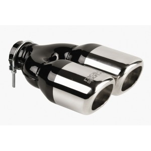 SORTIE D'ECHAPPEMENT INOX-INT:48-60 EXT:2X(80X85)LONG:245 - FDS