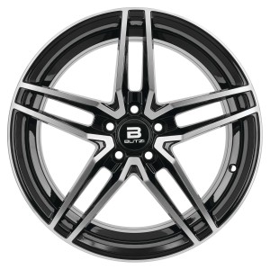 SELENE NOIR FACE POLIE 6,5X15 4X108 ET25 CB65,1