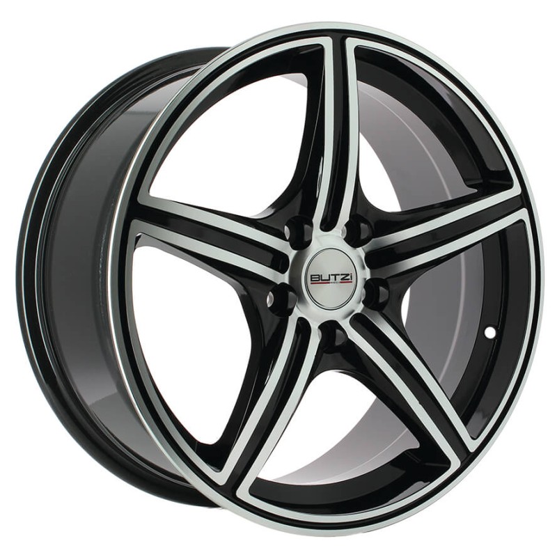 VENDETTA NOIR FACE POLIE 7,5X17 5X110 ET40 CB67.1
