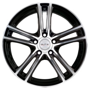 PULSE NOIR FACE POLIE 7X16 5X100 ET35 CB67.1-FDS