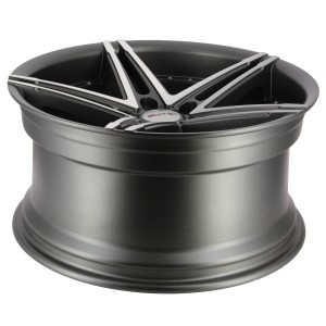 BUTZI CONCAVE MAT GUN METAL 8X18 5X100 ET35 CB67.1