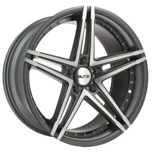 CONCAVE GUN METAL MATE FACE POLIE 8,5X20 5X120 ET38 CB74,1 - FDS