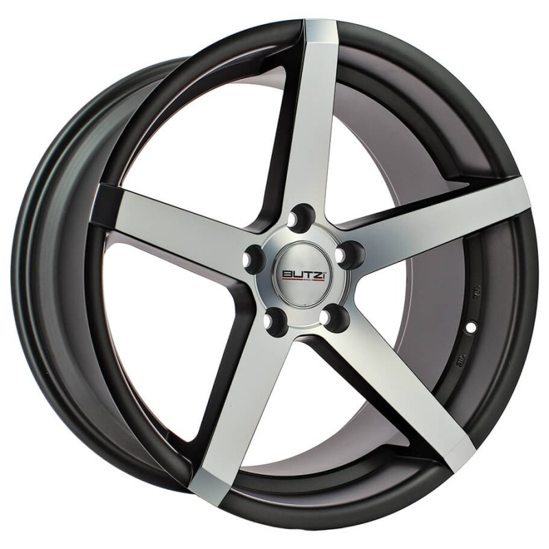 M-SPITZE GUN METAL MATE FACE POLIE 9X18 5X120 ET18 CB74.1
