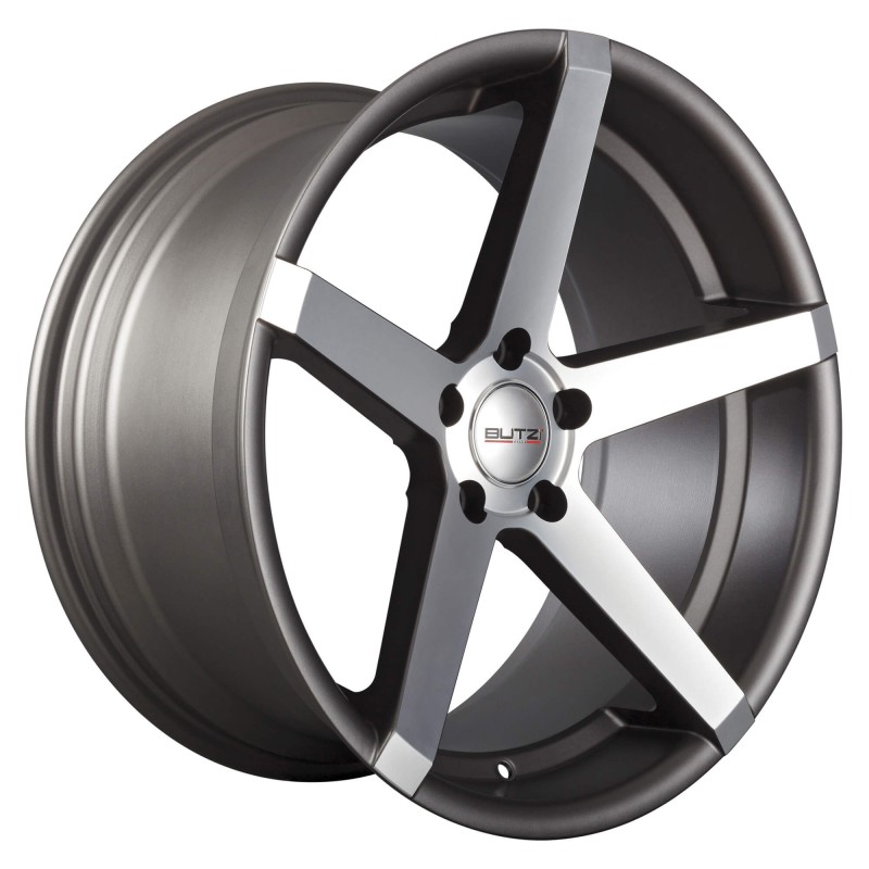 M-SPITZE GUN METAL MATE FACE POLIE 9X18 5X112 ET35 CB73.1