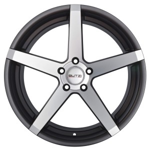 M-SPITZE GUN METAL MATE FACE POLIE 9X18 5X112 ET35 CB73.1