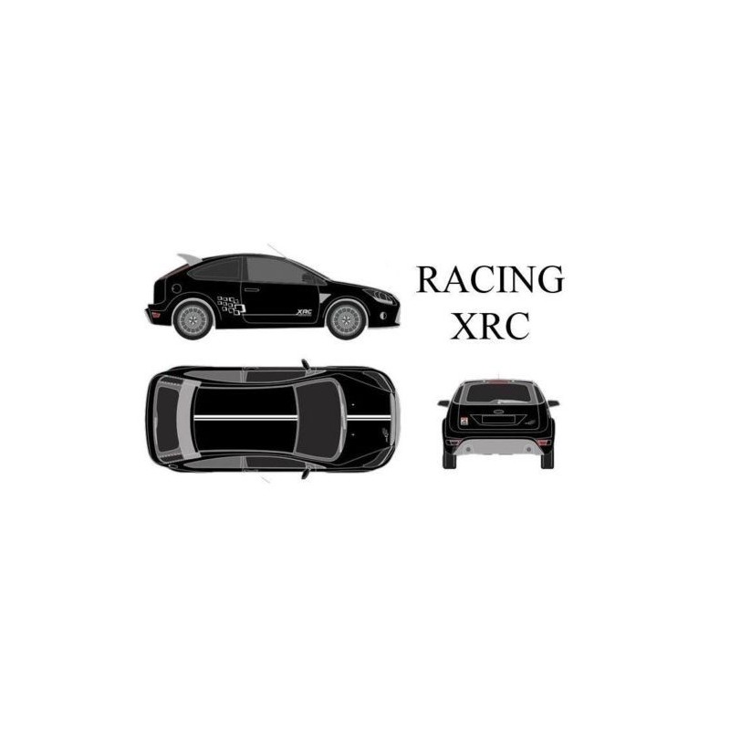 CAR DECO KIT XRC M BLANC