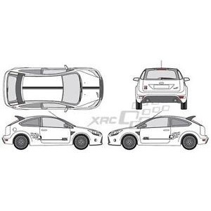 CAR DECO KIT XRC M NOIR