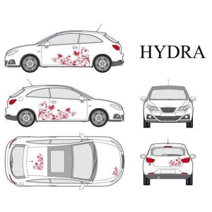 CAR DECO KIT HYDRA S ROUGE