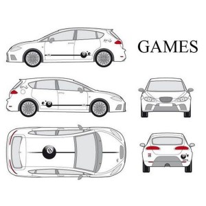 CAR DECO KIT GAMES S FULL COLOR