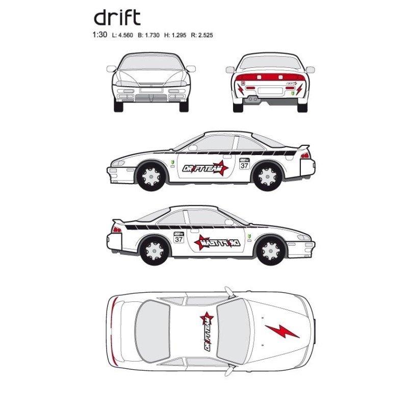 CAR DECO KIT DRIFT M FULL COLOR