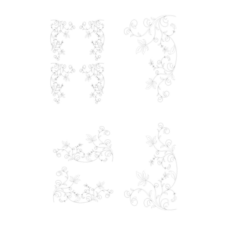 CAR DECO ELEMENT HYDRA BLANC