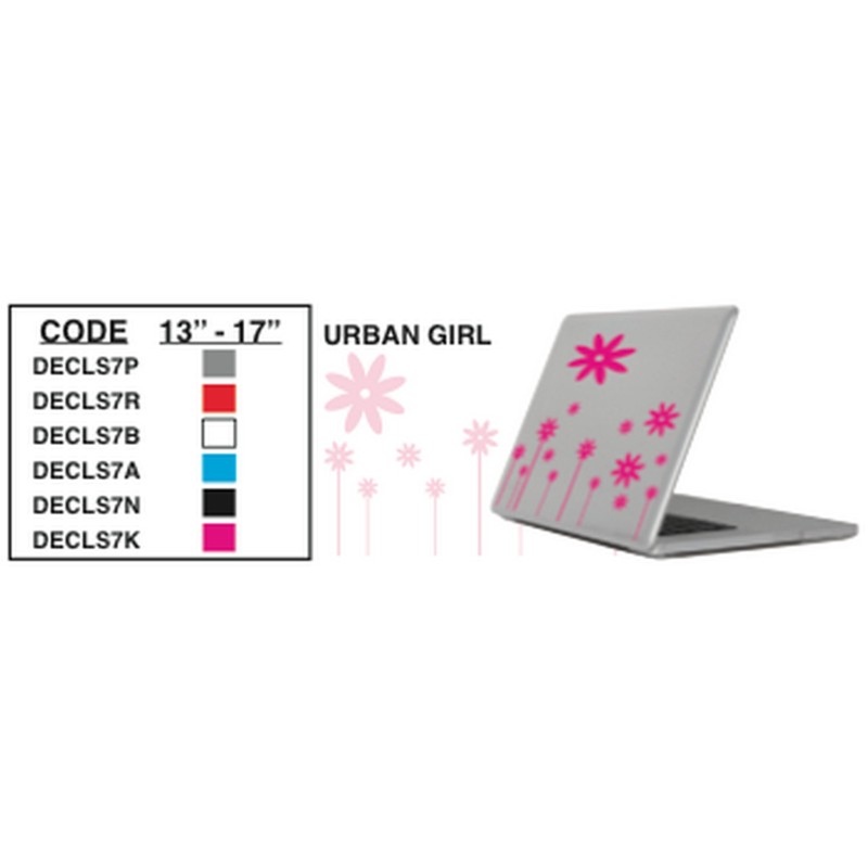 CAR DECO PCES PORTABLE URBAN GIRL GRIS -FDS