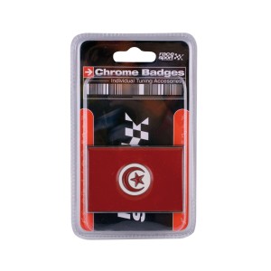 EMBLEME CHROME TUNISIE -FDS