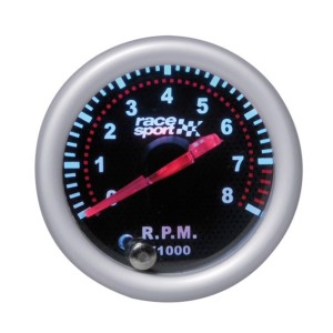COMPTE TOURS 270-¦ MIRROR LOOK DIA 52MM 12V -FDS