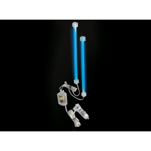 TUBE LUMINEUX A CATHODE 9"2PCES BLEU - FDS