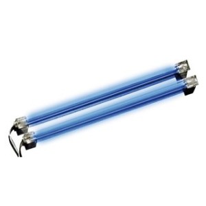 TUBE LUMINEUX A CATHODE 9"2PCES BLEU - FDS