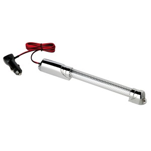 TUBE NEON 10"+ GRILLE ALU BLEU 1PCE - FDS