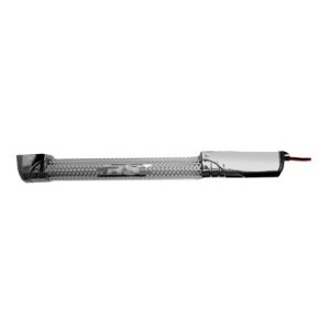 TUBE NEON 10"+ GRILLE ALU BLEU 1PCE - FDS