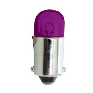 AMPOULE TEMOIN 12V 4W BA9S VIOLETTE 2PCES - FDS