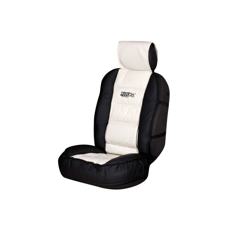 DOSSIER TUNING BY RACE SPORT 110X55CM BLANC -FDS