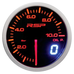 MANOMETRE DE PRESSION D'HUILE RSP D.52MM LED