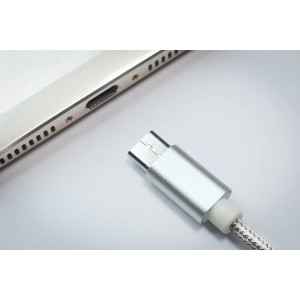 CABLE NYLON USB-C 100CM - SCT