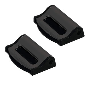 PINCE CEINTURE DE SECURITE NOIR 2 PCS