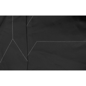 HOUSSES DE SIEGE AVANT VENISE 4PCS NOIR SURPIQURES GRISES