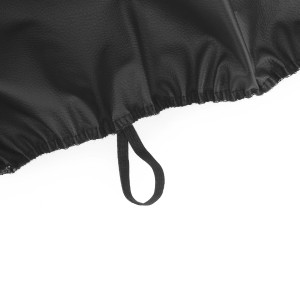 HOUSSES DE SIEGE MILAN 9PCS NOIR SURPIQURES GRISES