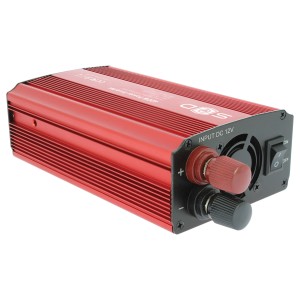 CONVERTISSEUR 12V/230V 600W+USB 2.1A*2+PINCES CROCODILES