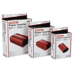 CONVERTISSEUR 12V/230V 600W+USB 2.1A*2+PINCES CROCODILES