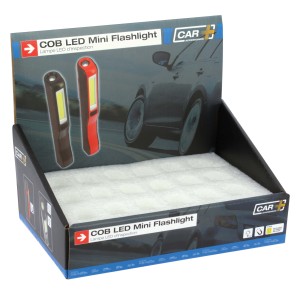 LAMPES DE TRAVAIL STYLO - DISPLAY DE 18PCS (NOIR +ROUGE) - SCT