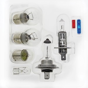 COFFRET AMPOULES HOMOLOGES 12V KOMBI H1+H7
