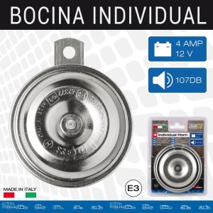 KLAXON INDIVIDUEL 4AMP 12V