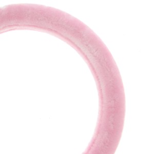 COUVRE VOLANT 37-39CM TEXTILE PINKY ROSE