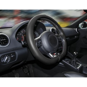 COUVRE-VOLANT COMFORT GRIP NOIR T.S. 35-36CM