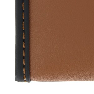 COUVRE-VOLANT COMFORT GRIP MARRON/NOIR L 39-40CM