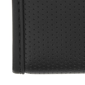 COUVRE-VOLANT COMFORT GRIP MICRO-PERFORE NOIR SURP.NOIRE L 39-40CM
