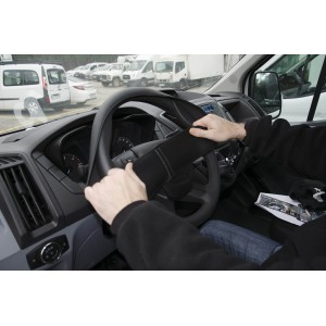 COUVRE-VOLANT COMFORT GRIP NOIR XL 41-42CM