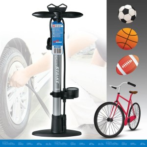 POMPE A PIED BIKE STYLE+MANOMETRE