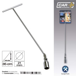 CLEF A BOUGIE 35 CM ARTICULEE DIAM 21MM