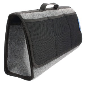 SACOCHE DE COFFRE 50X25CM MOQUETTE NOIR