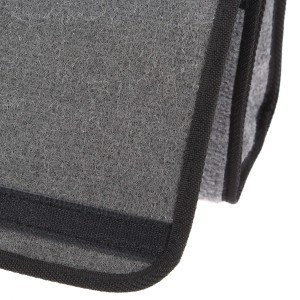 SACOCHE DE COFFRE 50X25CM MOQUETTE NOIR