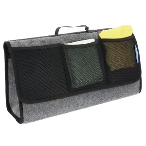 SACOCHE DE COFFRE 50X25CM MOQUETTE NOIR