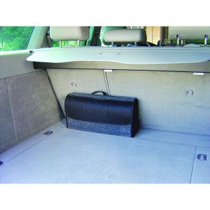 SACOCHE DE COFFRE 50X25CM MOQUETTE NOIR