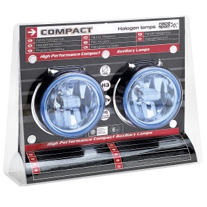KIT PHARES ADDITIONNELS ANTI BROUILLARD BLEUS 2PCES